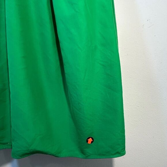 Emilio Pucci ladies midi skirt Kelly green black 8 pleated elegant modest - Picture 15 of 16